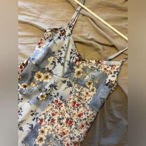 vintage floral dress